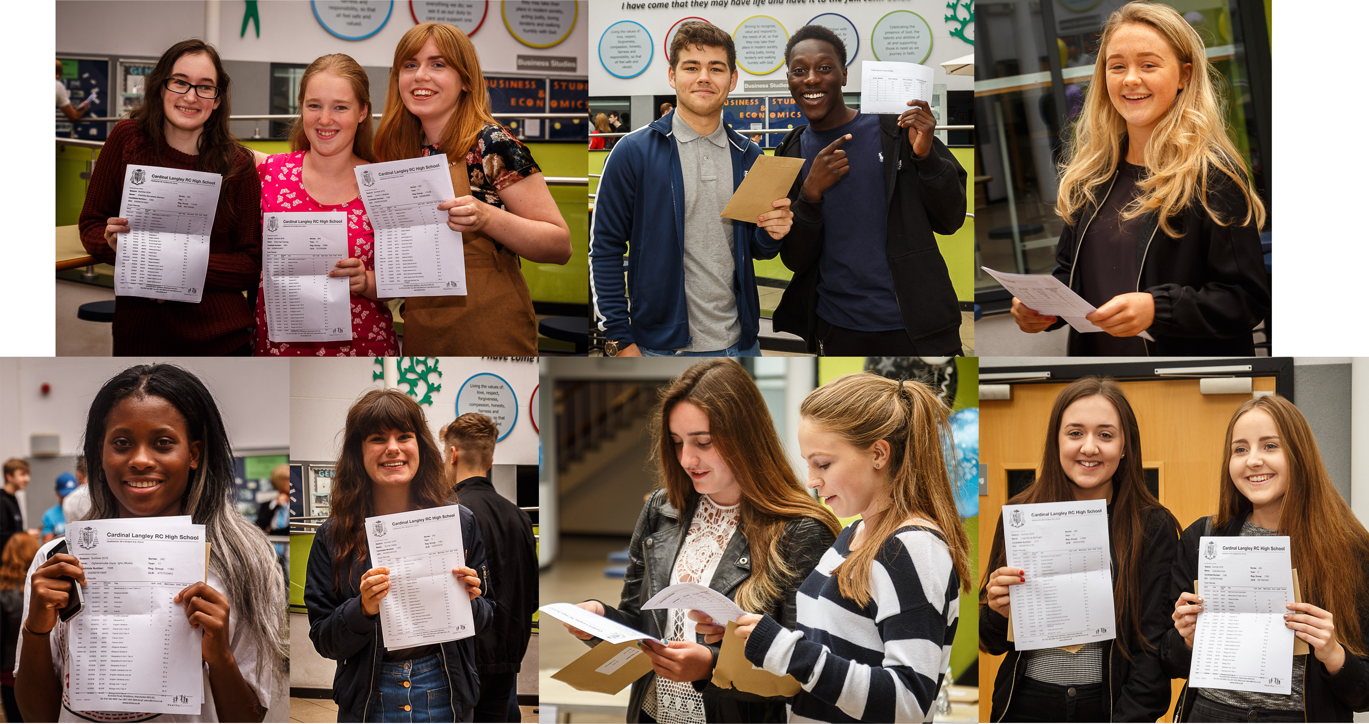 Exam results day image